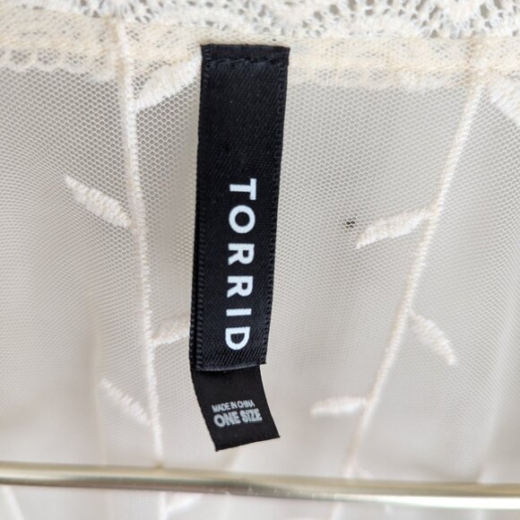 Torrid Lace Ruana Wrap - Picture 7 of 11